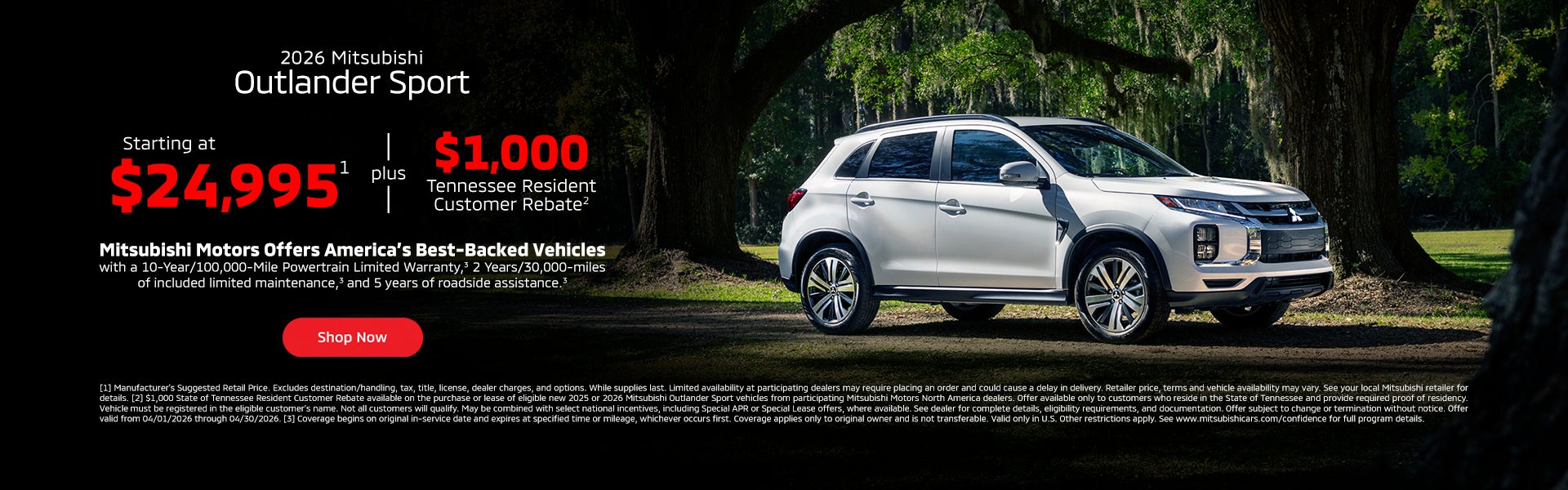 2026 Outlander Sport