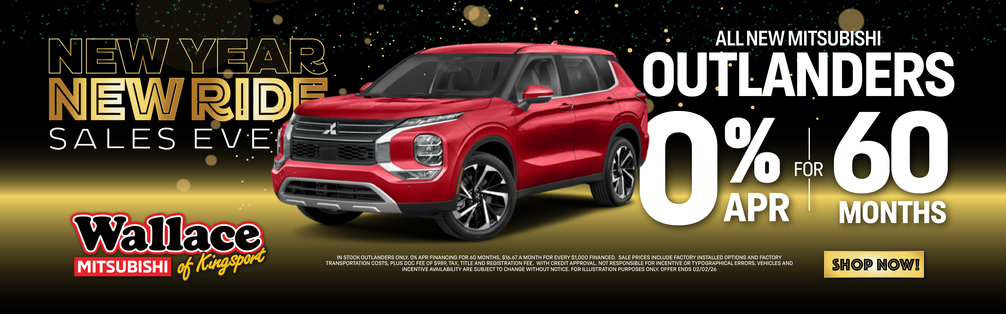 New year, New Ride Sales Event