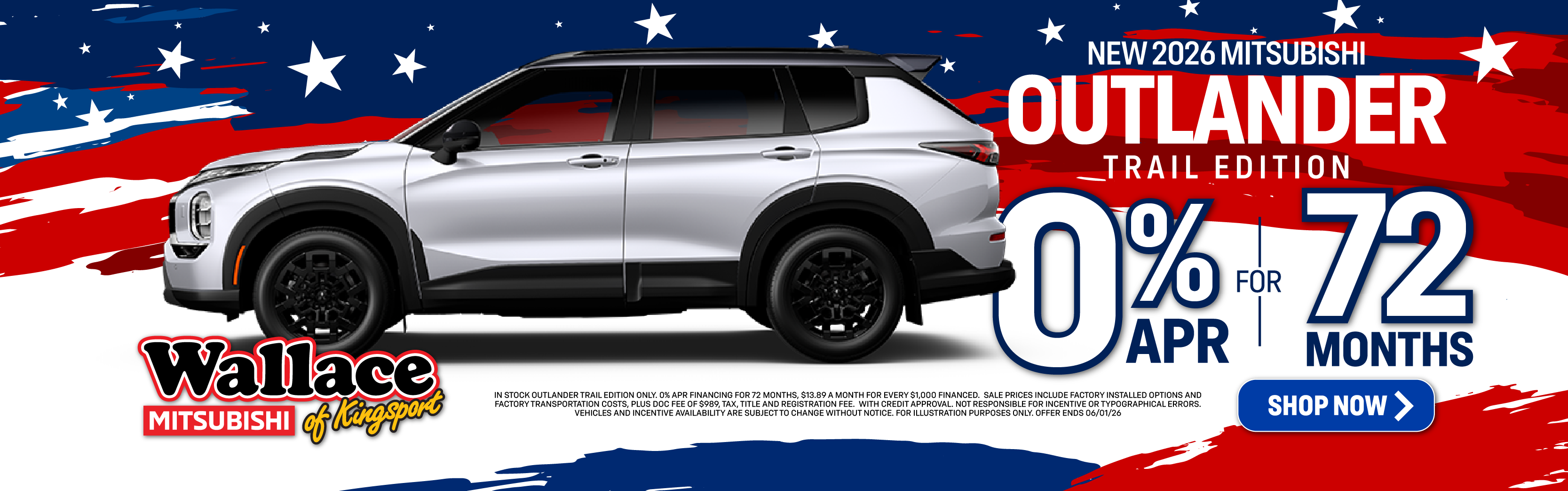 New 2026 Mitsubishi Outlander